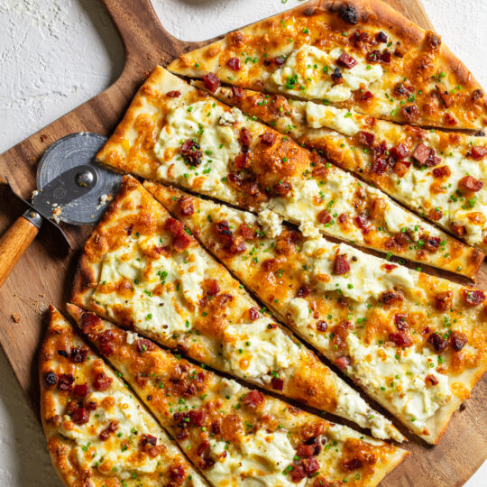 Pancetta, Ricotta & Hot-Honey Flatbreads Gelson's