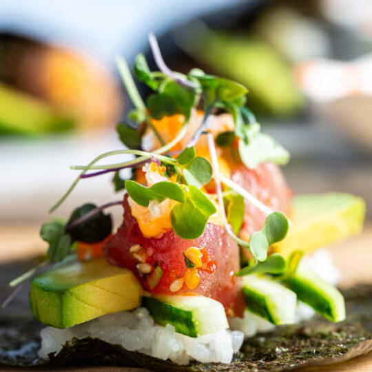 Ahi Tuna Hand Rolls Gelson's