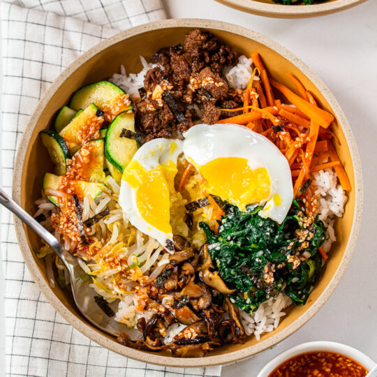 Bibimbap-Inspired Rice Bowl Gelson's