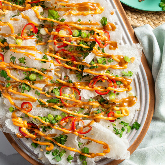 Rice Paper Crisps Recipe |  Gelson's