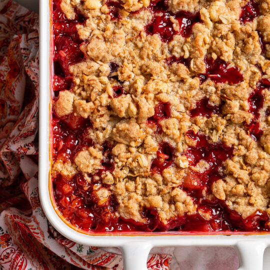Pear & Raspberry Crumble Gelson's