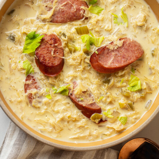 Sausage And Sauerkraut Soup Recipe| Gelson's Gelson's