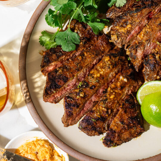Flank Steak & Chipotle-Lime Butter Gelson's