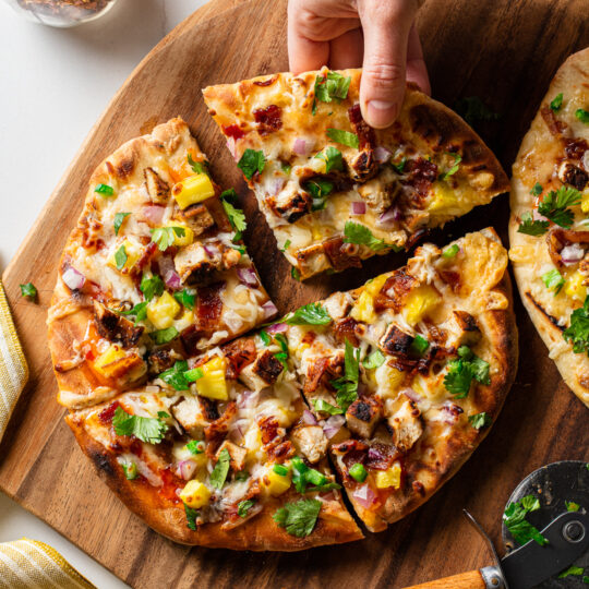 Grilled Pineapple & Chile Pizza Gelson's