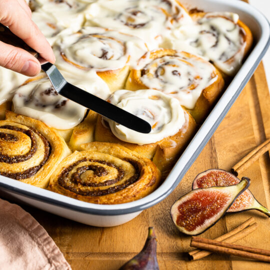 Fig & Honey Cinnamon Rolls Gelson's