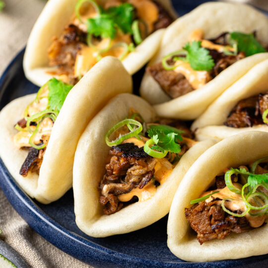 Beer-Braised Pork Steamed Buns Gelson's