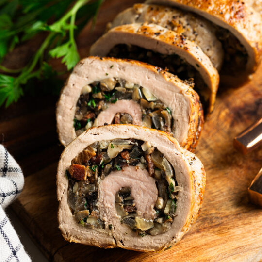 Weeknight Stuffed Pork Tenderloin Gelson's