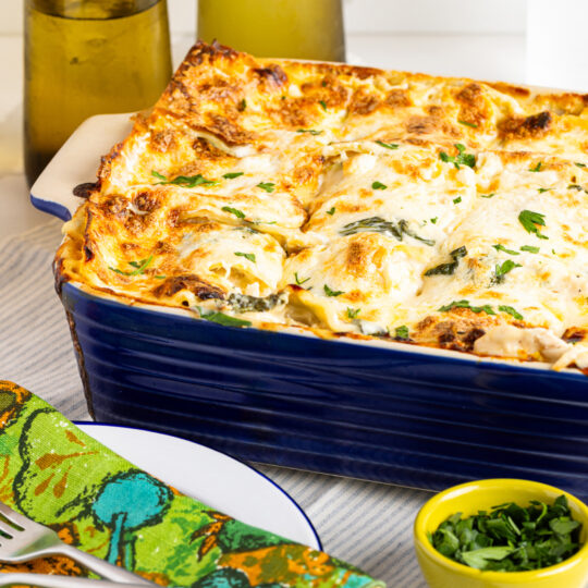 Leftover Turkey White Lasagna Gelson's