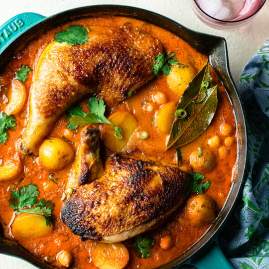 Onion-Brined Chicken & Coconut Curry Gelson's