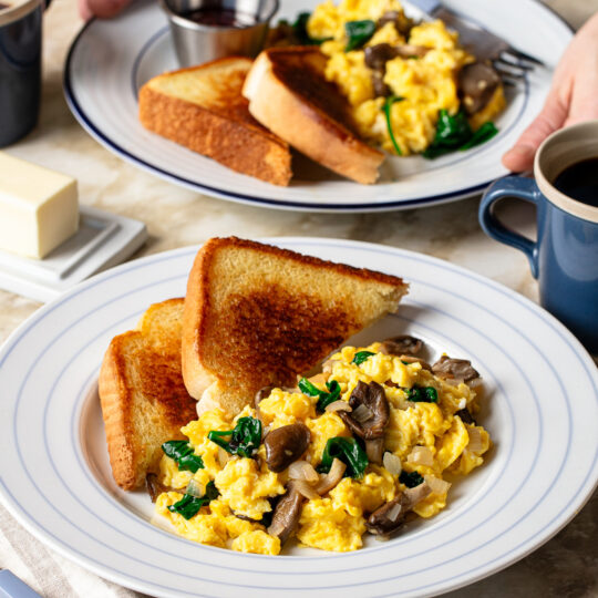 Wild Mushroom Egg Scramble Gelson's
