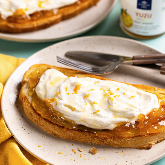 Yuzu Jam & Ricotta Toast Gelson's