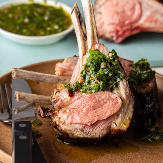 Grilled Lamb Chops & Mint Chimichurri Gelson's
