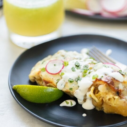 Hatch Chile & Chicken Enchiladas Gelson's