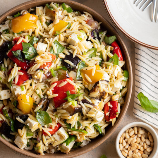 Orzo with Roasted Vegetables Gelson's