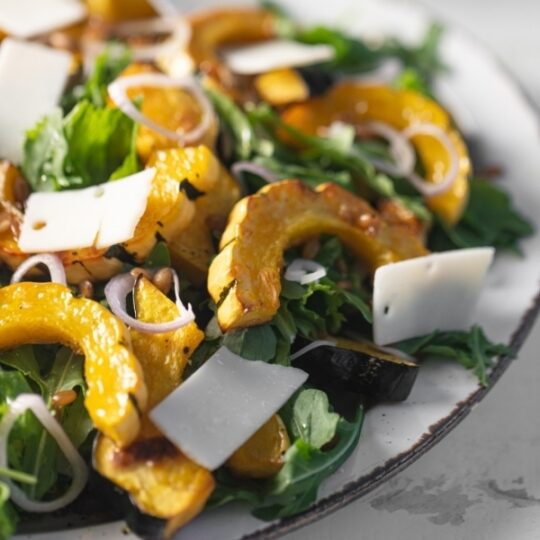Roasted Acorn and Delicata Squash Salad Gelson's