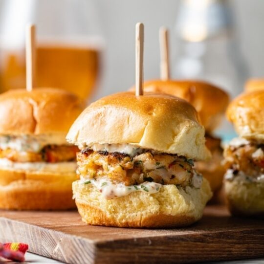 Shrimp Po’Boy Sliders & Remoulade Gelson's