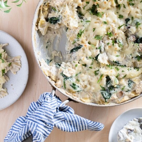 Skillet Chicken Lasagna with White Sauce Gelson's