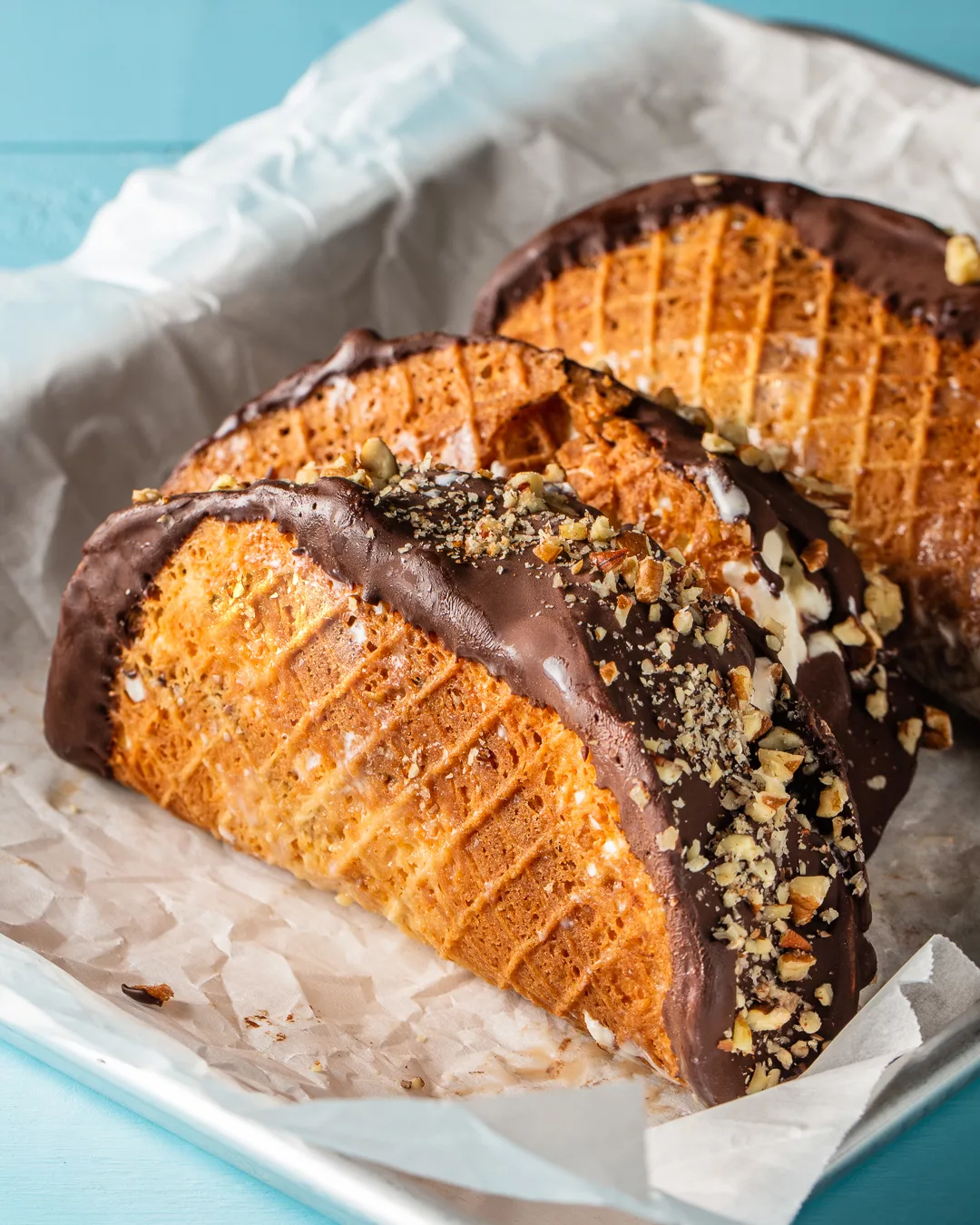 DIY Choco Tacos
