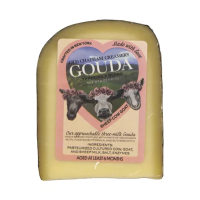 Old Chatham Creamery Three Milk Gouda Cheese Old Chatham Creamery Three Milk Gouda Cheese