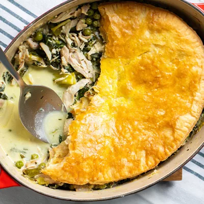 Spring Chicken Pot Pie 400x400 jpg Spring Chicken Pot Pie
