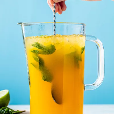 Passion Fruit Ginger Mocktail