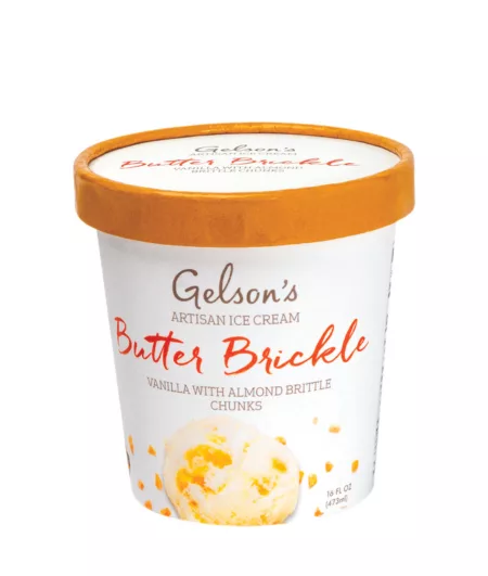 Gelson's Butter Brickle Ice Cream Gelson's Butter Brickle Ice Cream