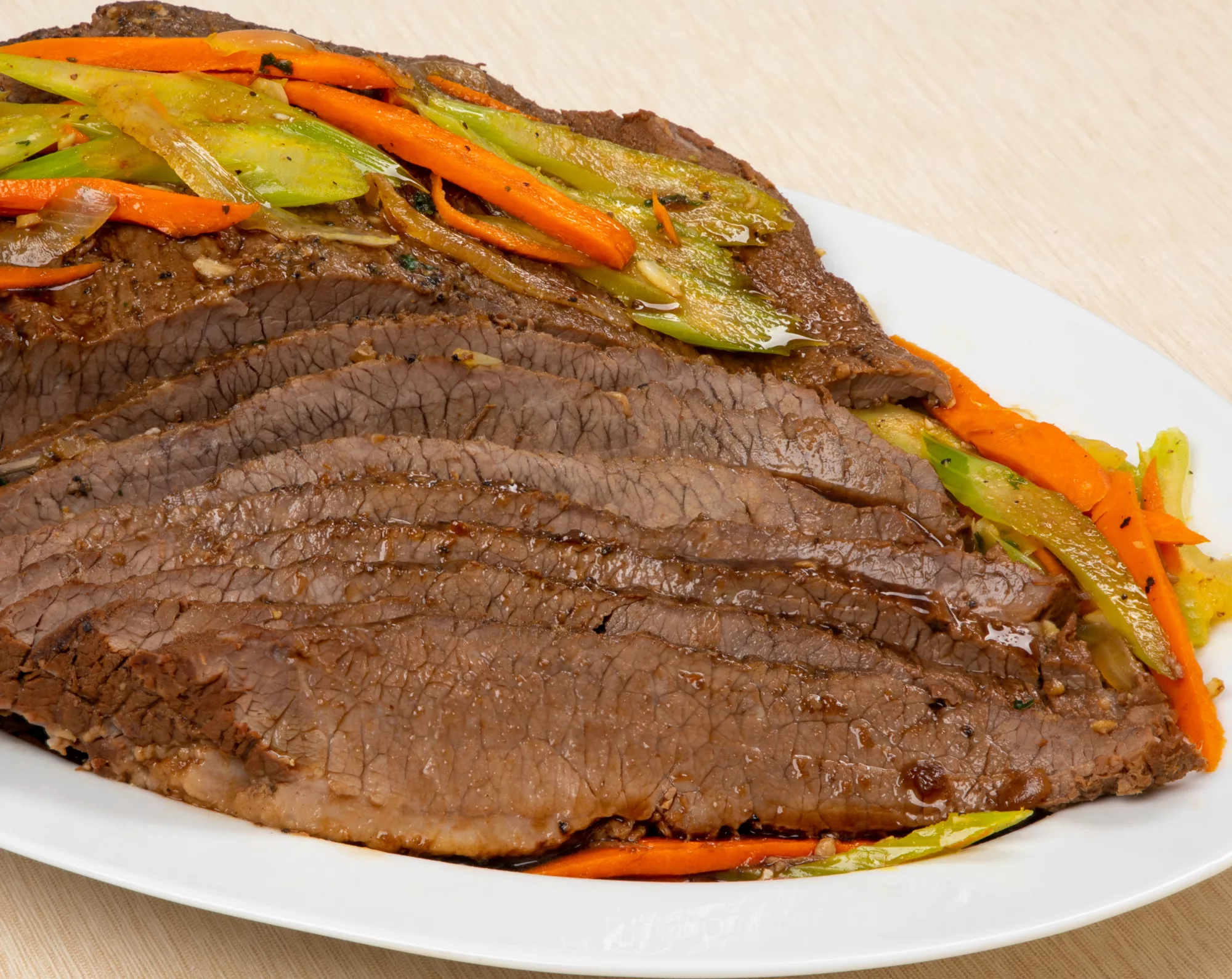 USDA Choice Certified Angus Beef® Boneless Beef Brisket Flat Cut