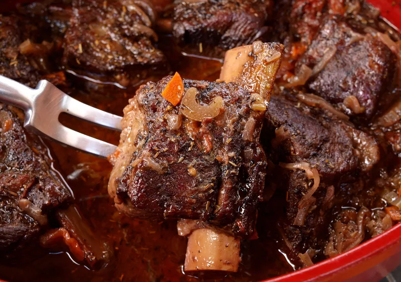 Pho Braised Short Ribs Pho Braised Ribs by Chef Tony Phi Dang, Gelson’s Markets Executive Corporate Chef