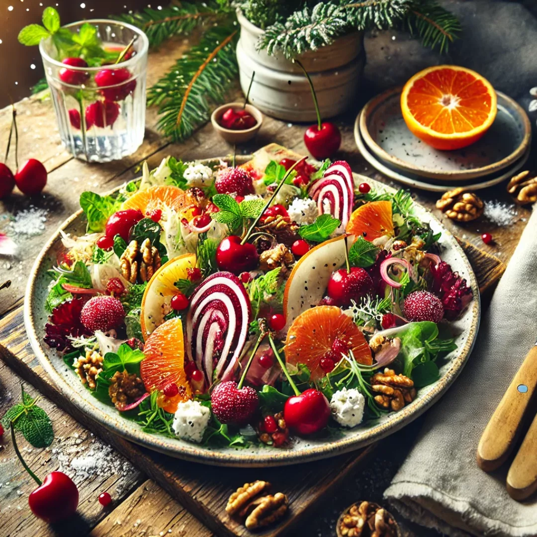 Tasmanian Cherry Winter Salad Tasmanian Cherry Winter Salad