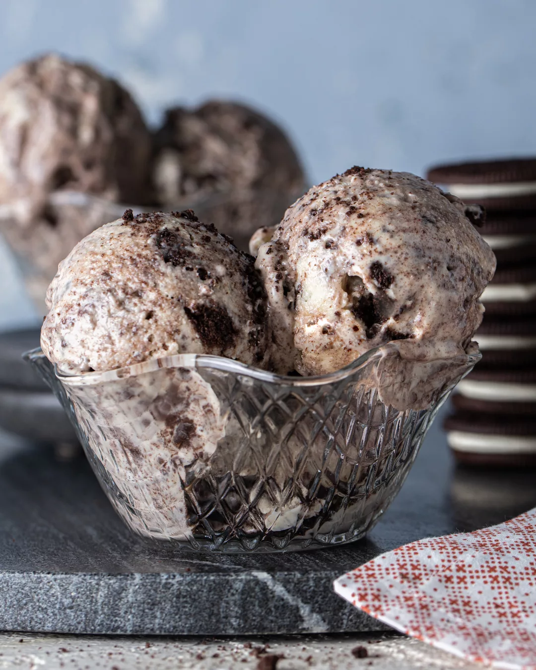 Plant-Based Cookies ‘N’ Creme Ice Cream