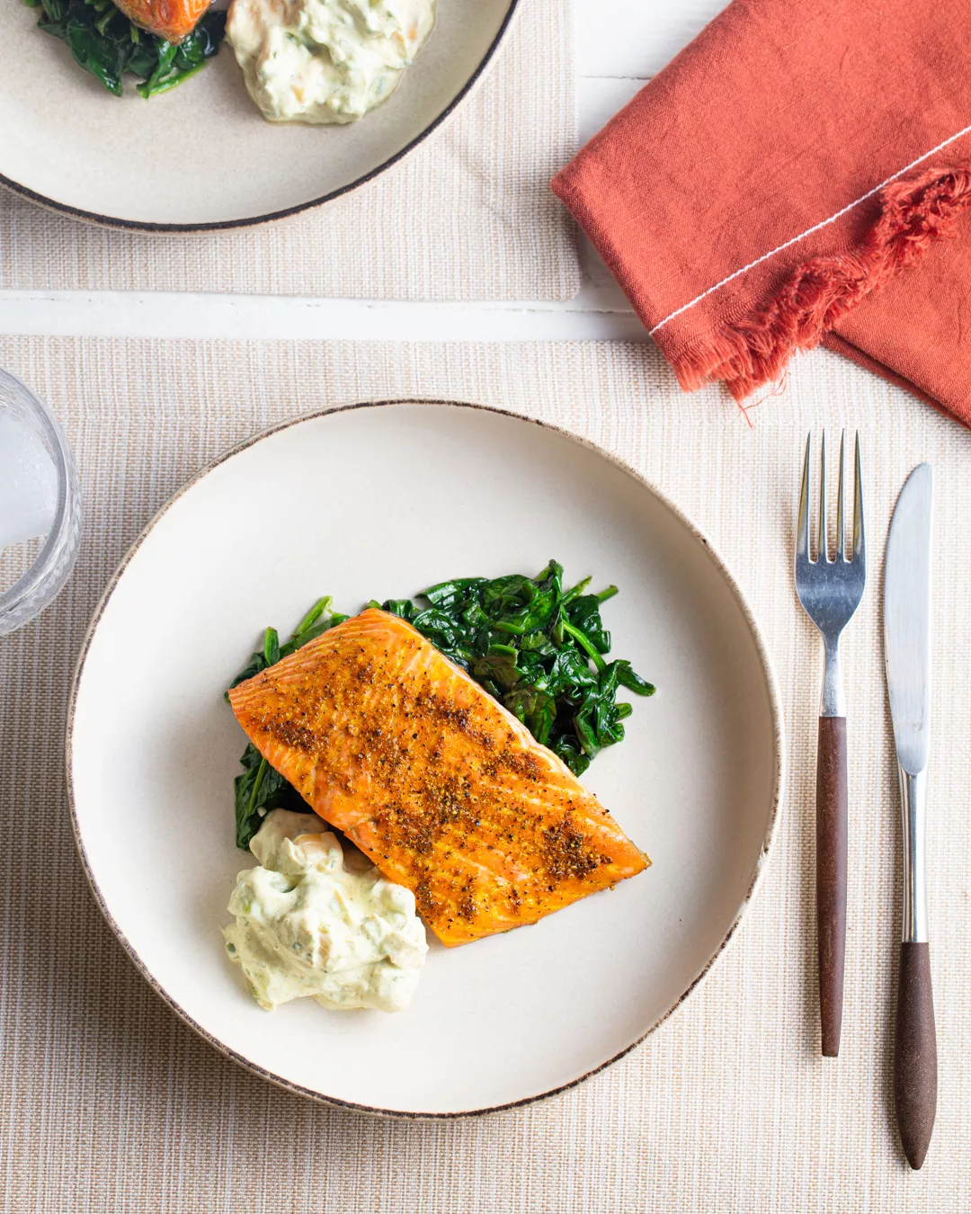 Salmon & Curry Yogurt