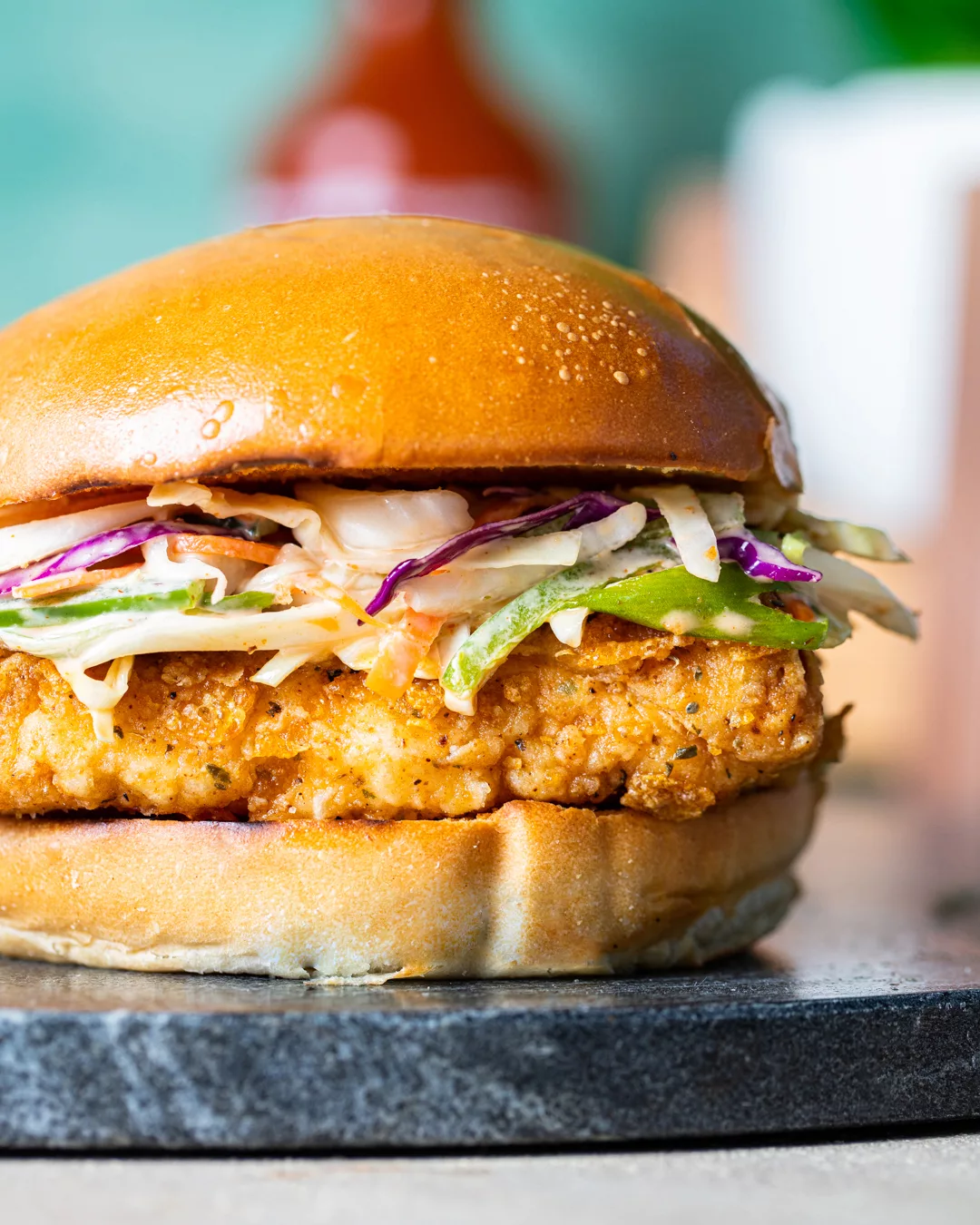 Chicken-Fried Tofu Sandwich (Vegetarian)