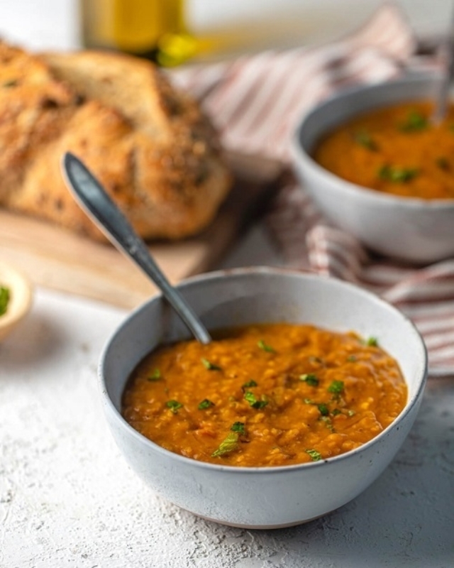 Instant Pot Red Lentil Soup