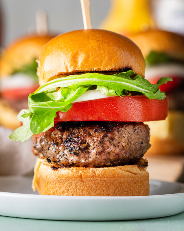 5-step Cheeseburger Slider