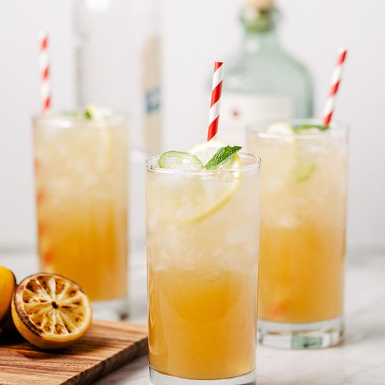 Charred Lemonade with Mezcal Gelson's