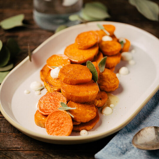 Honey-Glazed Roasted Sweet Potatoes Gelson's