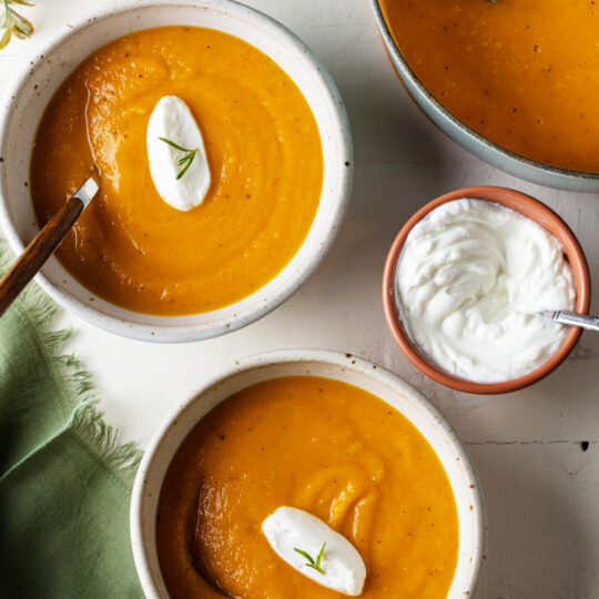 Butternut Squash and Apple Soup Gelson's
