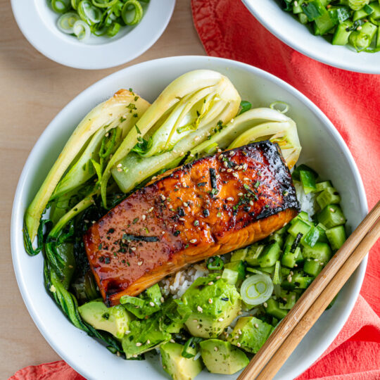 Salmon Rice Bowl Gelson's