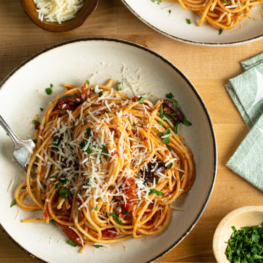 Pasta Puttanesca Gelson's