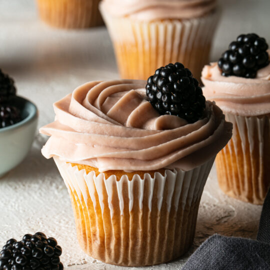 Blackberry Lemon Cupcakes Gelson's