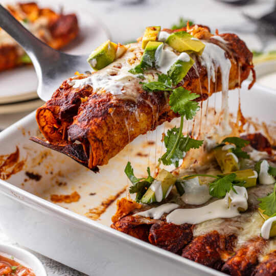 Red Chicken Enchiladas Gelson's