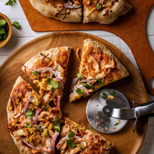 Grilled Barbecue Chicken Pizza Gelson's