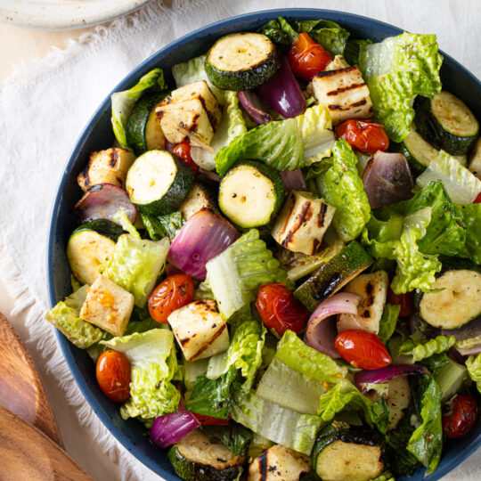 Grilled Halloumi Salad Gelson's