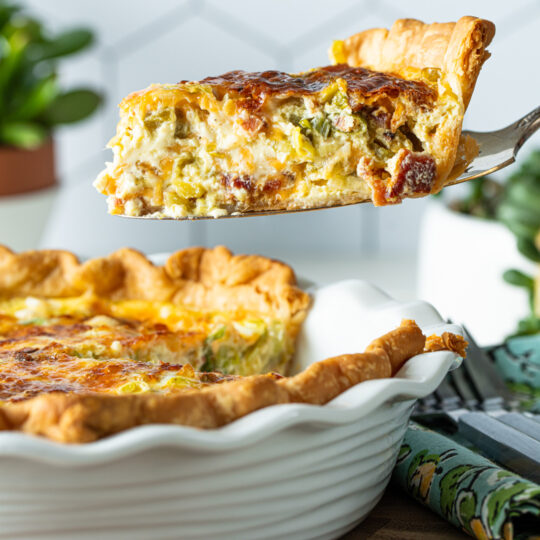 Hatch Chile Quiche Gelson's