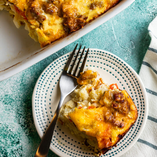 Loaded Hash Brown & Egg Bake Gelson's