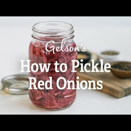 How to Pickle Red Onions Gelson's