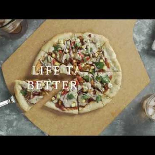 Barbecue Jackfruit Pizza & Jalapeño Ranch (Vegan) Gelson's