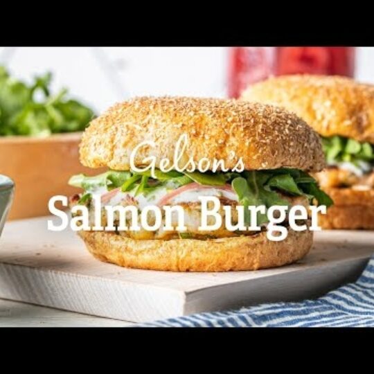 Salmon Burger Gelson's