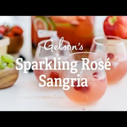 Sparkling Rosé Sangria Recipe Gelson's