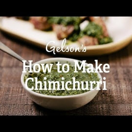 Chimichurri Sauce Recipe | Gelson's